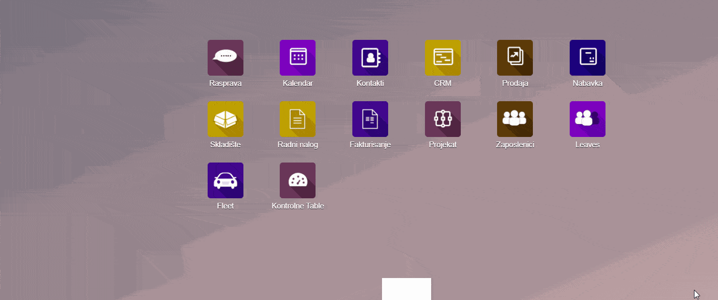 CRM Demonstracija modula Chat