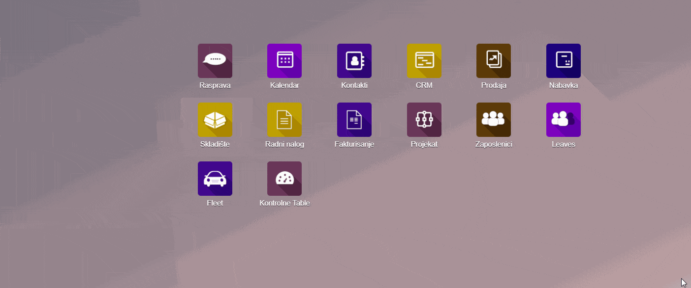 Skladiste Demonstracija modula Skladište